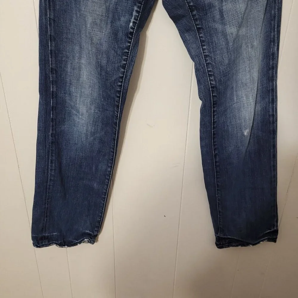 Energie Style Clash Kroll Wash Dark Denim Jeans Size 32x34